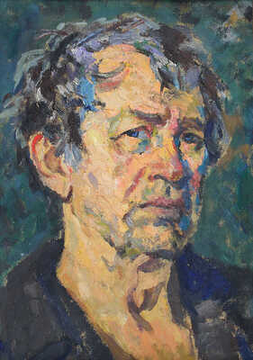 Редько Евгений Давыдович. Решительный мужчина. Автопортрет